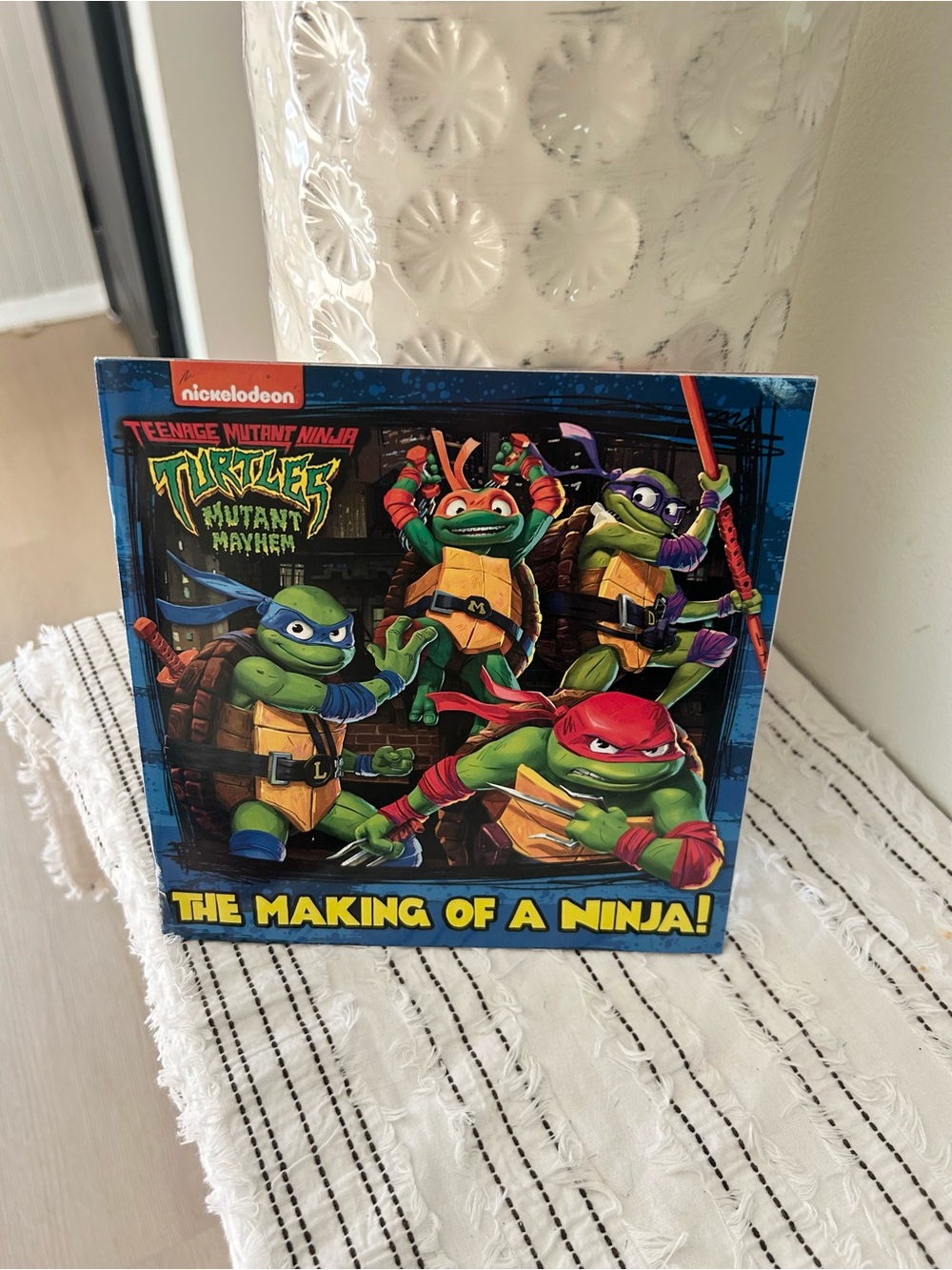 Teenage Mutant Ninja Turtles The Making of a Ninja Kids Paperback Book